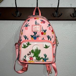 Loungefly Cactus Mickey Backpack